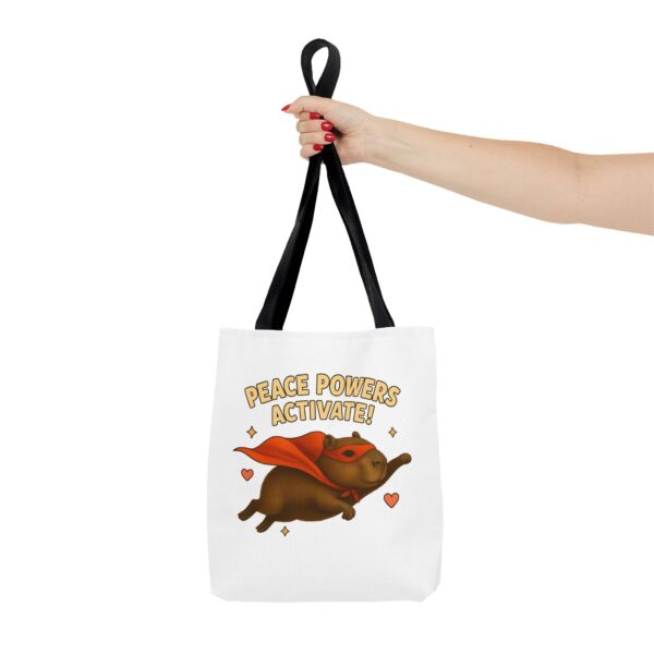 Tote Bag - Peace Powers Activate! - Image 4