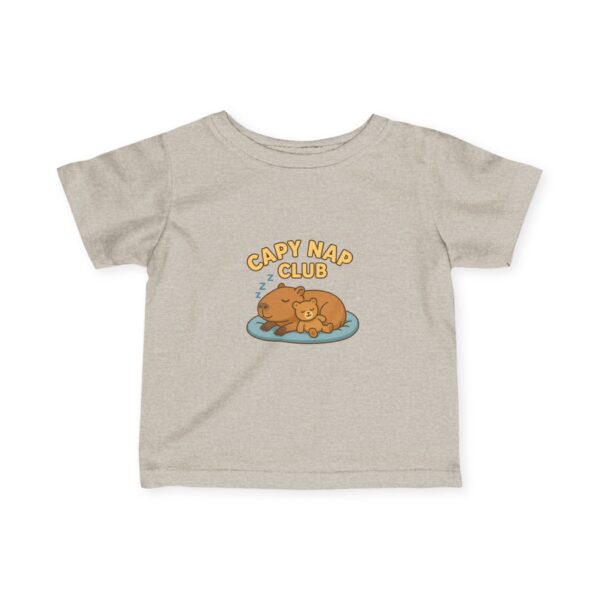 Infant Tee - Capy Nap Club - Image 4