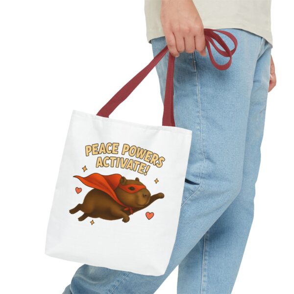 Tote Bag - Peace Powers Activate! - Image 7