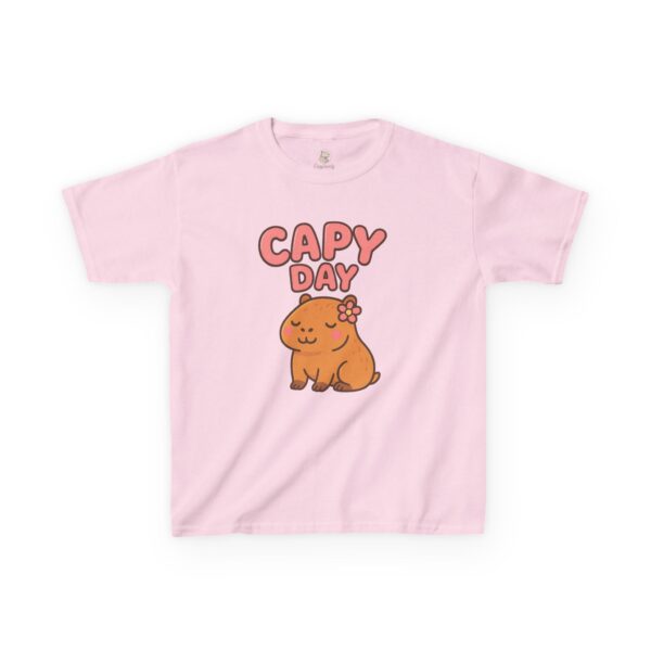 Kids T-Shirt - Capy Day - Image 5