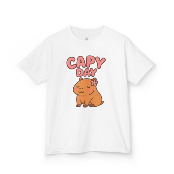 Kids T-Shirt - Capy Day - Image 3